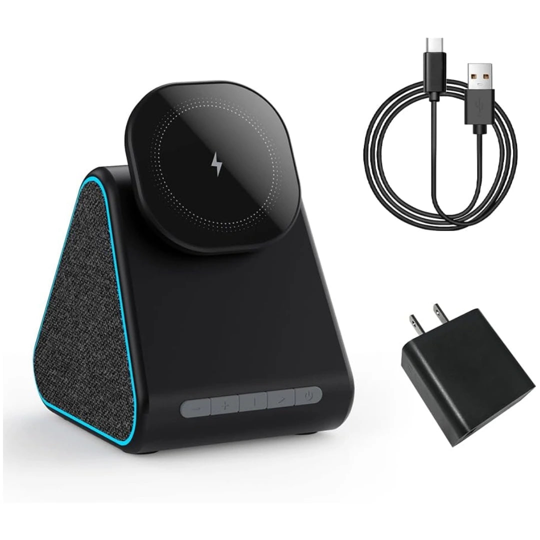 2 in 1 Wireless Charger with Speaker