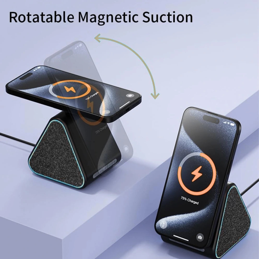 2 in 1 Wireless Charger with Speaker